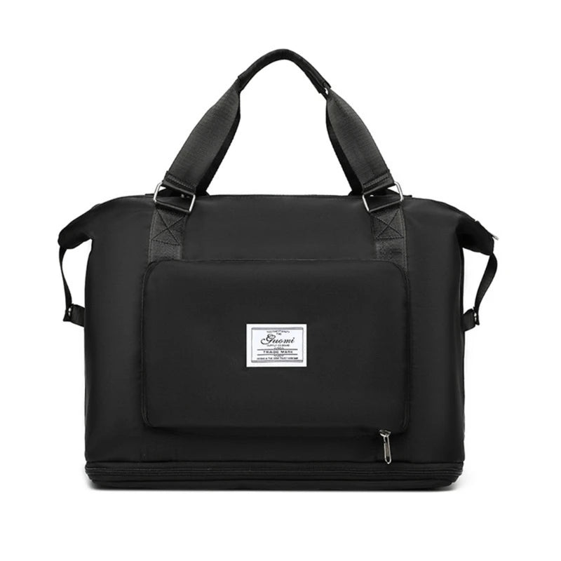 Large Capacity Foldable Travel Bags Lightweight Luggage Bag for Men and Women Dry and Wet Separation Yoga Gym Tote Bag