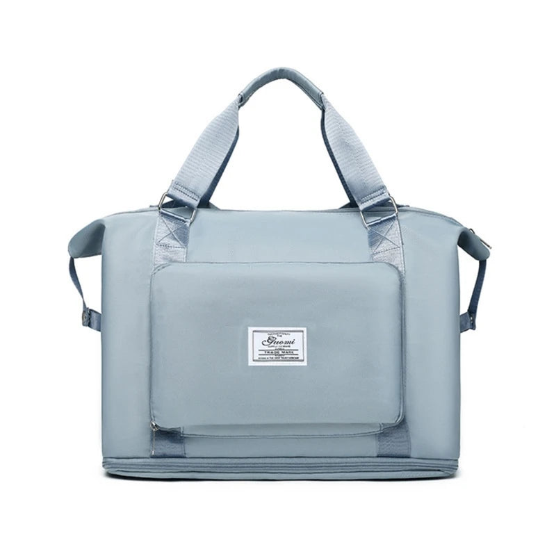 Large Capacity Foldable Travel Bags Lightweight Luggage Bag for Men and Women Dry and Wet Separation Yoga Gym Tote Bag