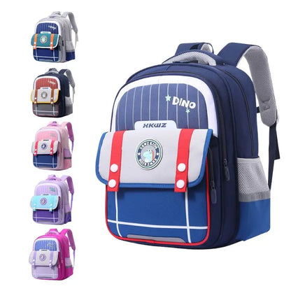 Large Capacity Lightweight Schoolbag for Primary School Boys and Girls Waterproof Outdoor Orthopedic Backpack Teenage Bookbag