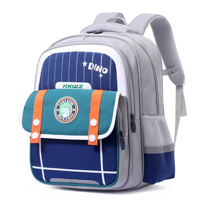 Large Capacity Lightweight Schoolbag for Primary School Boys and Girls Waterproof Outdoor Orthopedic Backpack Teenage Bookbag