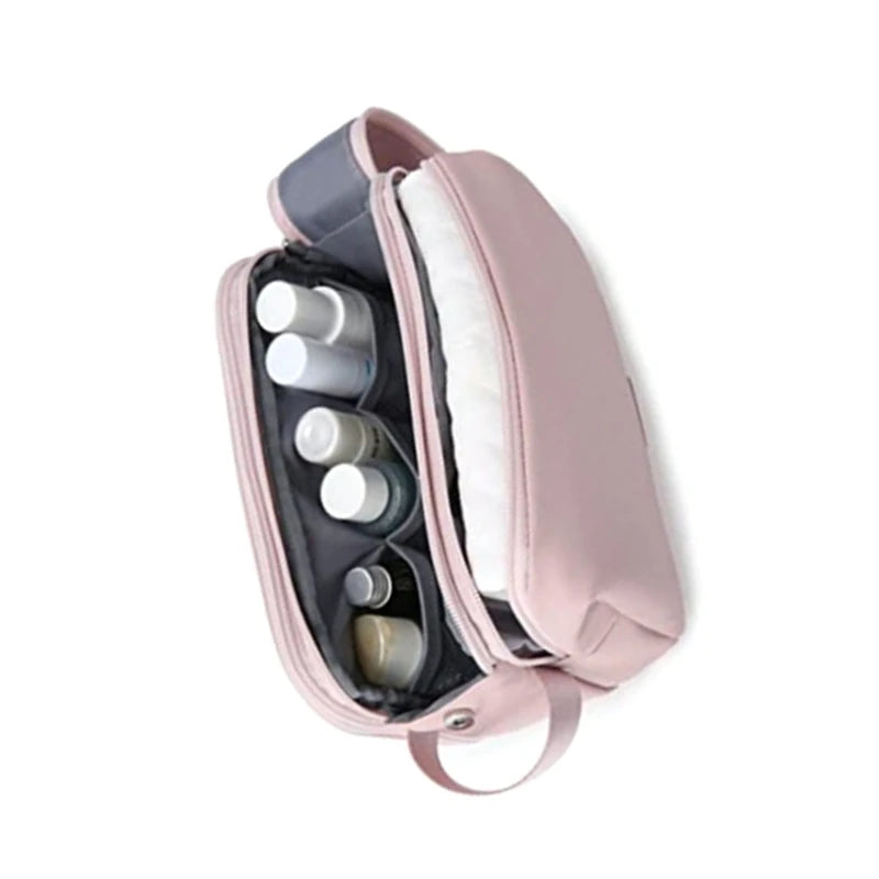 Large Capacity Makeup Travel Toiletry Bag Portable Storage for Traveling
