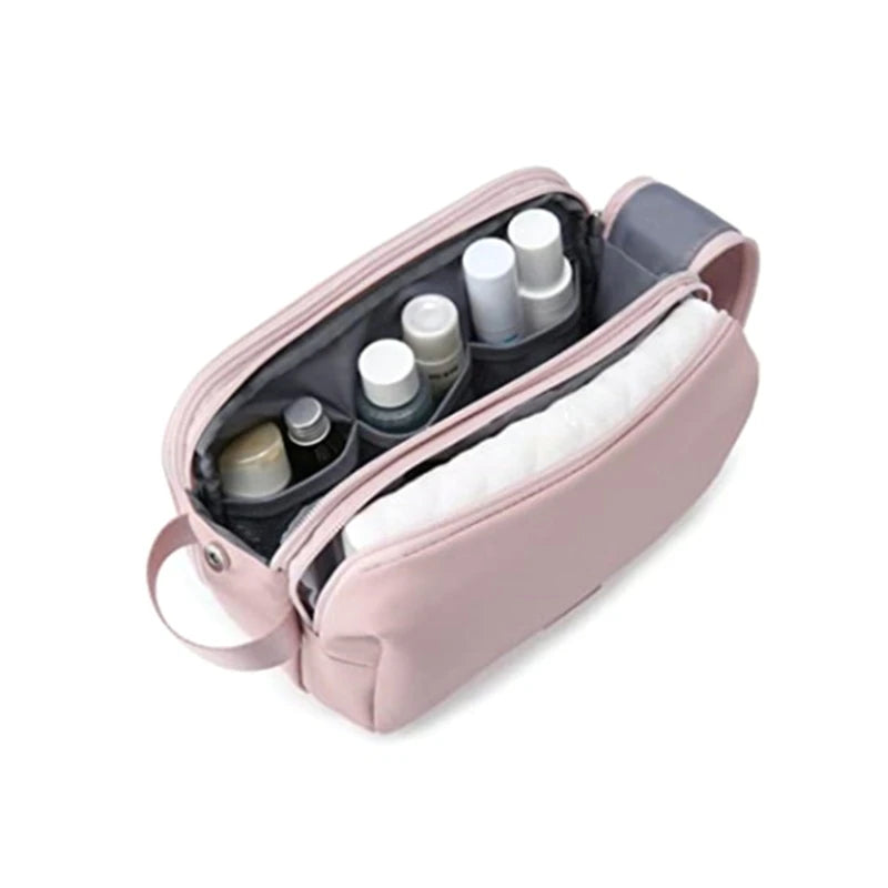 Large Capacity Makeup Travel Toiletry Bag Portable Storage for Traveling