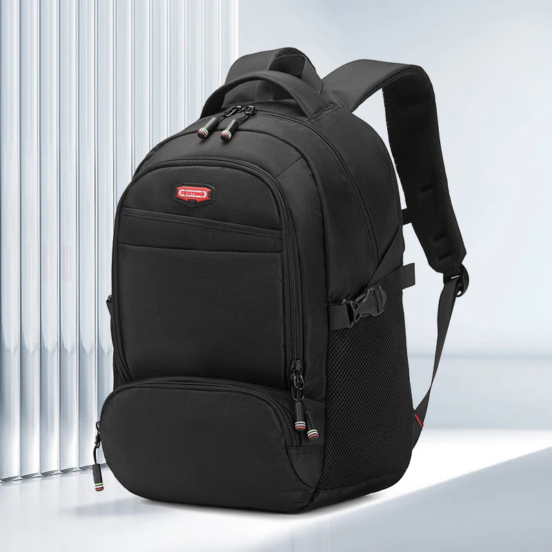 Large Capacity Men's Backpack Laptop Backpacks 15.6 Oxford Black High School Bags Teen College Boy Gril Student Backpack Mochila