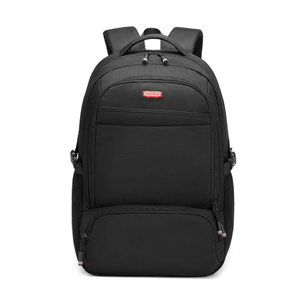 Large Capacity Men's Backpack Laptop Backpacks 15.6 Oxford Black High School Bags Teen College Boy Gril Student Backpack Mochila