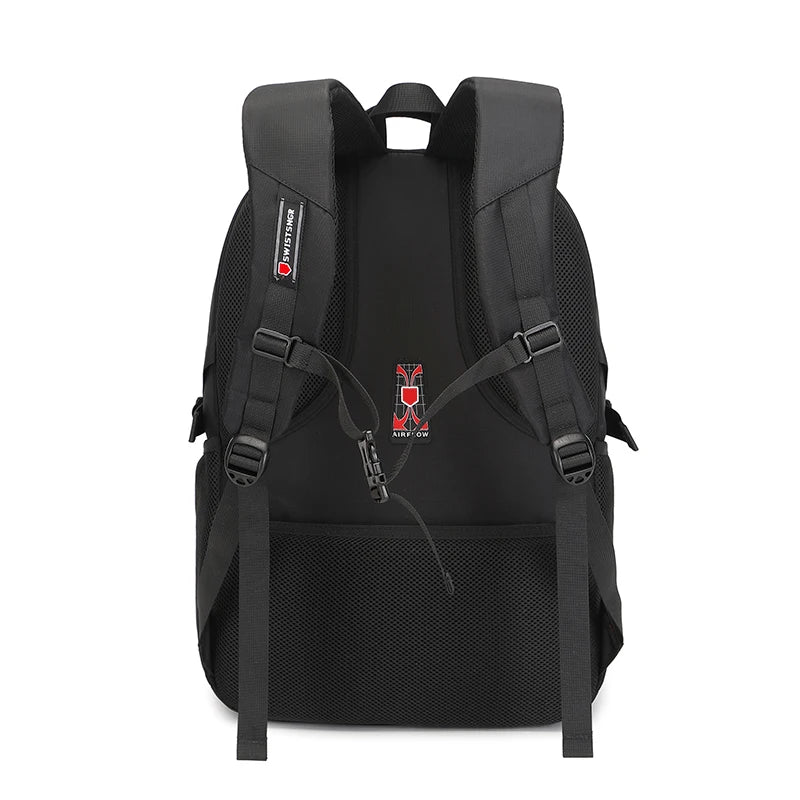 Large Capacity Men's Backpack Laptop Backpacks 15.6 Oxford Black High School Bags Teen College Boy Gril Student Backpack Mochila