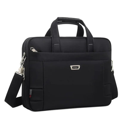 Large Capacity Men's Briefcase Business High Quality Handbag 15.6" Laptop Office Male Shoulder Messenger Bag