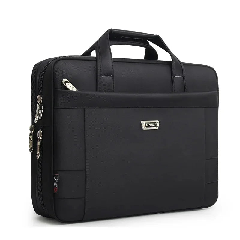 Large Capacity Men's Briefcase Business High Quality Handbag 15.6" Laptop Office Male Shoulder Messenger Bag