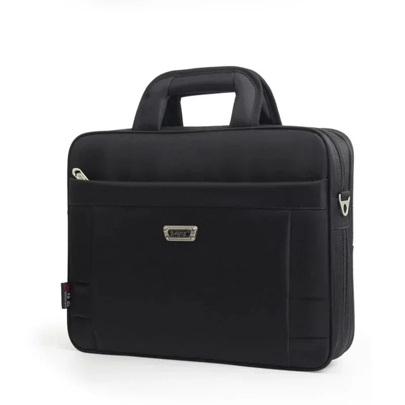 Large Capacity Men's Briefcase Business High Quality Handbag 15.6" Laptop Office Male Shoulder Messenger Bag