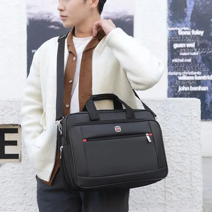 Large Capacity Men's Briefcase Business Laptop Fashion Man Handbag Office Male Shoulder Messenger Bag