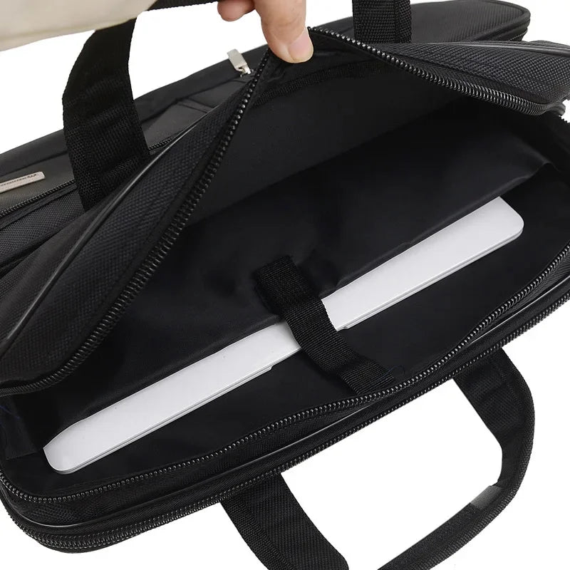 Large Capacity Men's Briefcase Business Laptop Fashion Man Handbag Office Male Shoulder Messenger Bag
