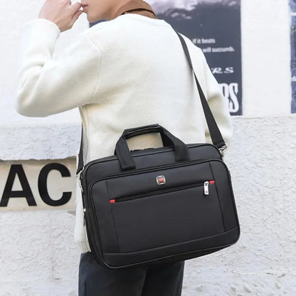 Large Capacity Men's Briefcase Business Laptop Fashion Man Handbag Office Male Shoulder Messenger Bag