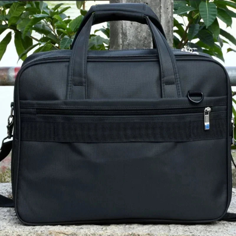 Large Capacity Men's Handbag Business Briefcase 16" inches Laptop Fashion Travel Male Shoulder Messenger Bag