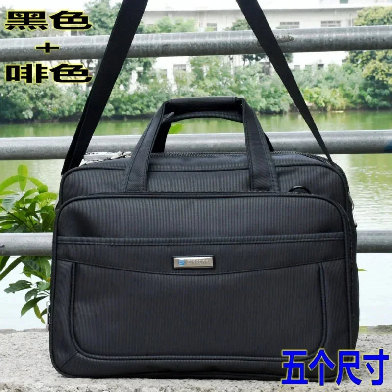 Large Capacity Men's Handbag Business Briefcase 16" inches Laptop Fashion Travel Male Shoulder Messenger Bag