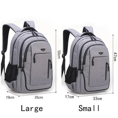 Large Capacity Men's Laptop 15.6 Inch Backpack Oxford Multifunctional School Bag Rucksack Travel Schoolbag Back Pack For Male
