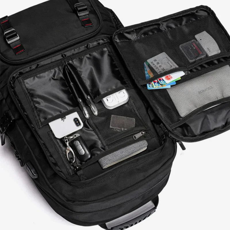 Large Capacity Men's Travel Backpack Outdoor Sports 80L Hiking Multifunction Waterproof Male Laptop Bag