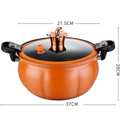 Large Capacity Micro Pressure Pot Maifanshi Non Stick Pumpkin Cooking Pot Household Stewing Pot with Steamer Soup Stewing Pot