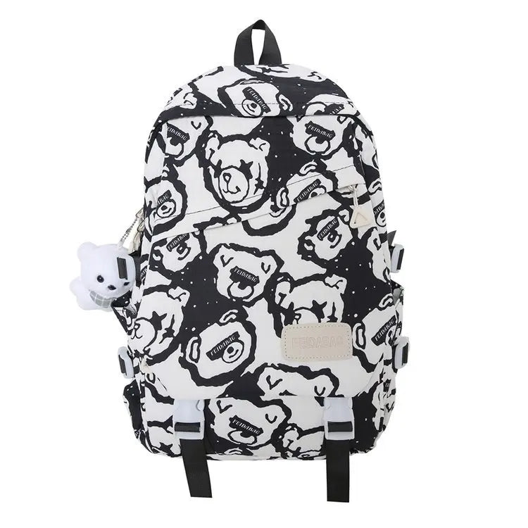 Large Capacity Middle School Student Bookbags Waterproof Outdoor Backpack for Boys and Grils Travel Mochila  Laptop Backpack Bag