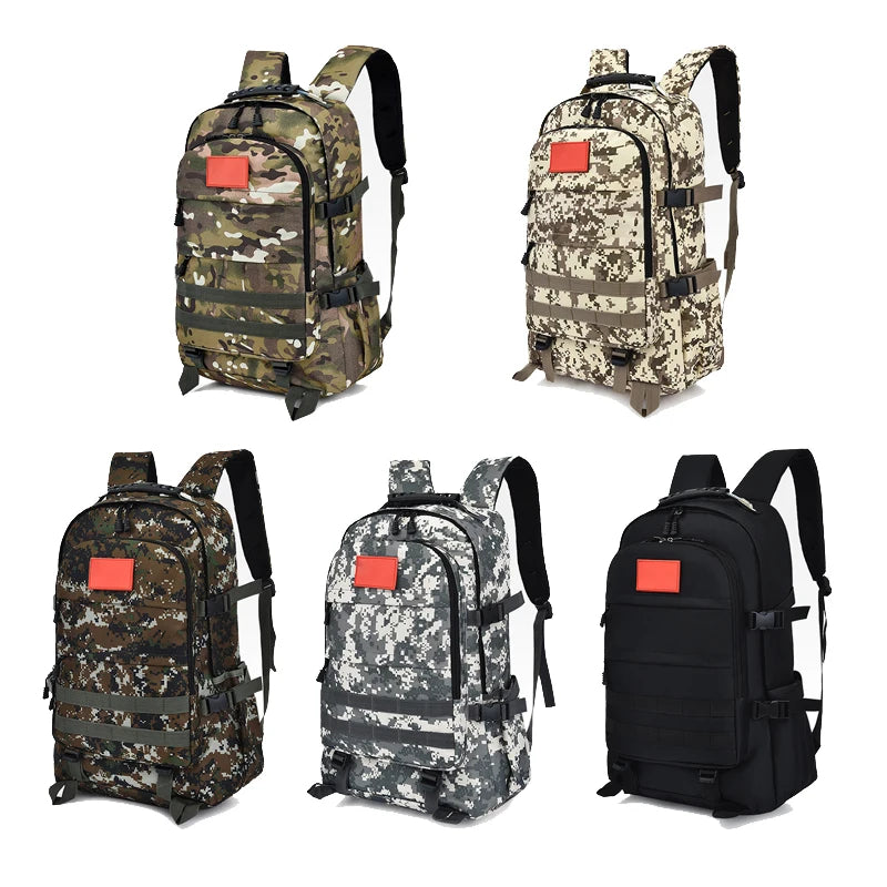 Large Capacity Outdoor Backpack 30L/50L Tactical Military Rucksacks 1000D Nylon Waterproof Fishing Camping Travel Men’s Bags