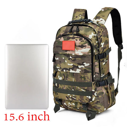 Large Capacity Outdoor Backpack 30L/50L Tactical Military Rucksacks 1000D Nylon Waterproof Fishing Camping Travel Men’s Bags
