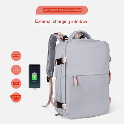 Large Capacity Outdoor Hiking Backpack Women Lightweight Short Distance Luggage Duffel Backpack Wet and Dry Separation