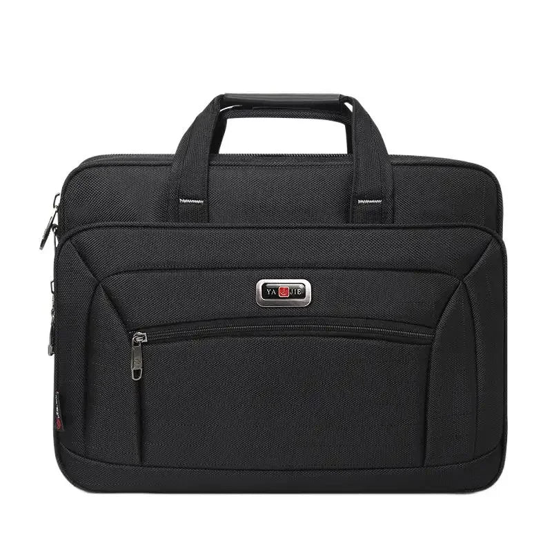 Large Capacity Oxford Men's Briefcase Business Handbag 15.6 "Inch Laptop Office Male Shoulder Messenger Bag