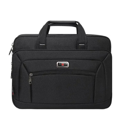 Large Capacity Oxford Men's Briefcase Business Handbag 15.6 "Inch Laptop Office Male Shoulder Messenger Bag