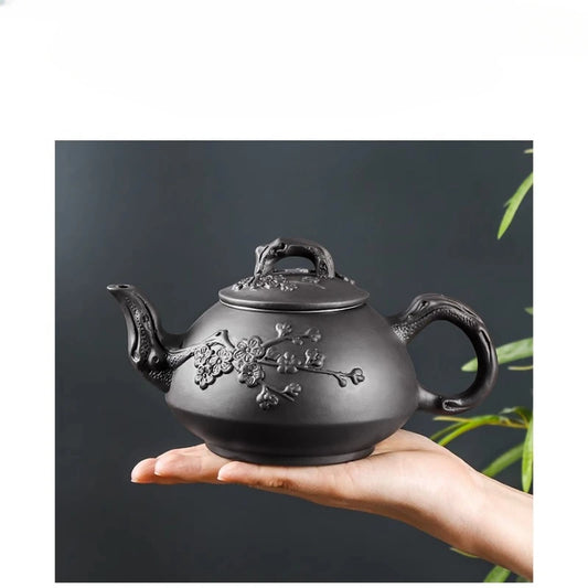 Large Capacity Purple Sand Pot Teaware Handmade Ball Filter Bubble Teapot Ceramic Household Chinese Tea Set Hot Sale Teacup Set