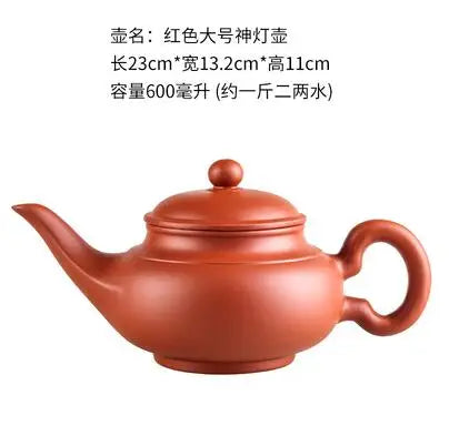 Large Capacity Purple Sand Pot Teaware, Handmade Ball Filter, Bubble Teapot, Ceramic Household Chinese Tea Set, Hot Sale