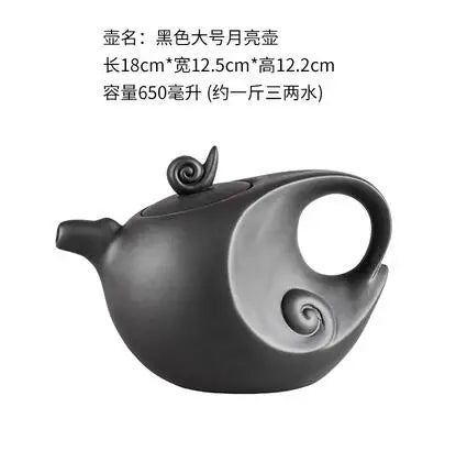 Large Capacity Purple Sand Teapot, Household Kung Fu Cup, Yixing Zhu Ni, Plum Blossom Pot, Large Tea Pot, Ceramic Kettle
