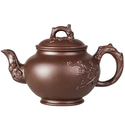 Large Capacity Purple Sand Teapot, Household Kung Fu Cup, Yixing Zhu Ni, Plum Blossom Pot, Large Tea Pot, Ceramic Kettle