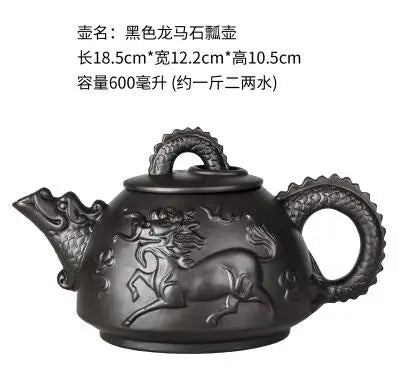 Large Capacity Purple Sand Teapot, Household Kung Fu Cup, Yixing Zhu Ni, Plum Blossom Pot, Large Tea Pot, Ceramic Kettle
