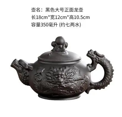 Large Capacity Purple Sand Teapot, Household Kung Fu Cup, Yixing Zhu Ni, Plum Blossom Pot, Large Tea Pot, Ceramic Kettle