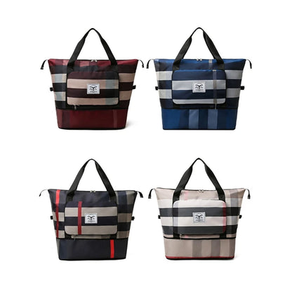 Large Capacity Shoulder Bags Expandable Duffel Bag with Shoes Compartment Dry and Wet Separation Sports Portable Travel