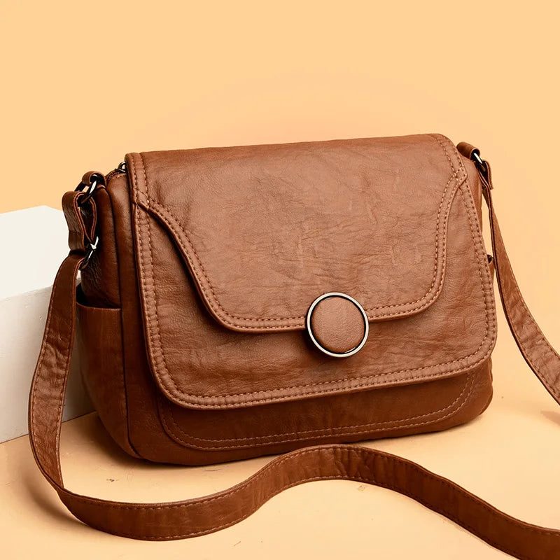 Large Capacity Shoulder Bags for Women 2022 New High Quality Leather Messenger Bags Fashion Tote Bag Luxury Designer Handbags