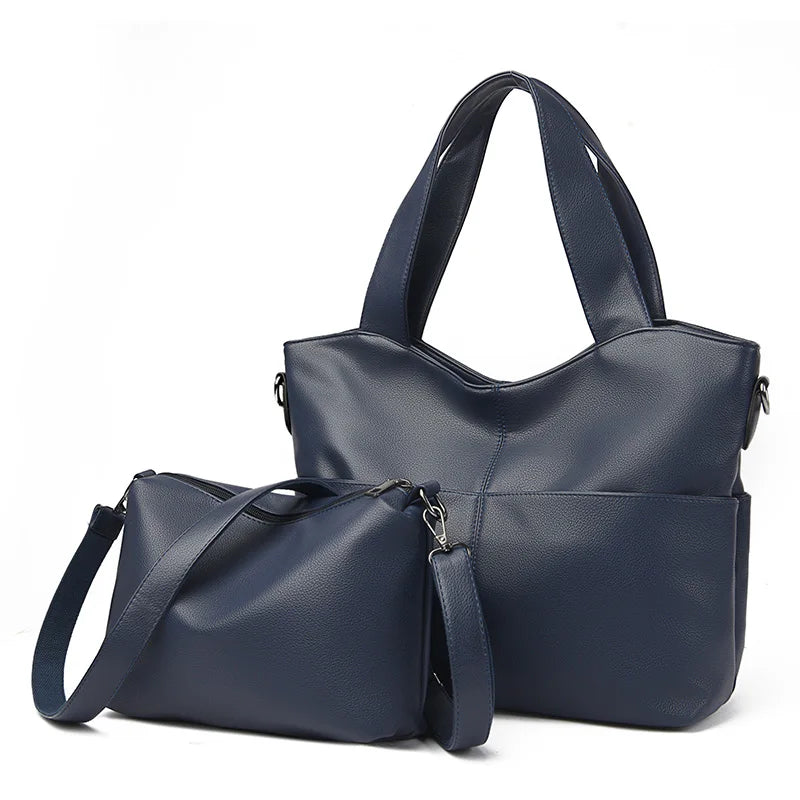 Large Capacity Soft Leather Women Shoulder Crossbody Bags High Quality Female Purses and Handbags Luxury Designer Messenger Bags