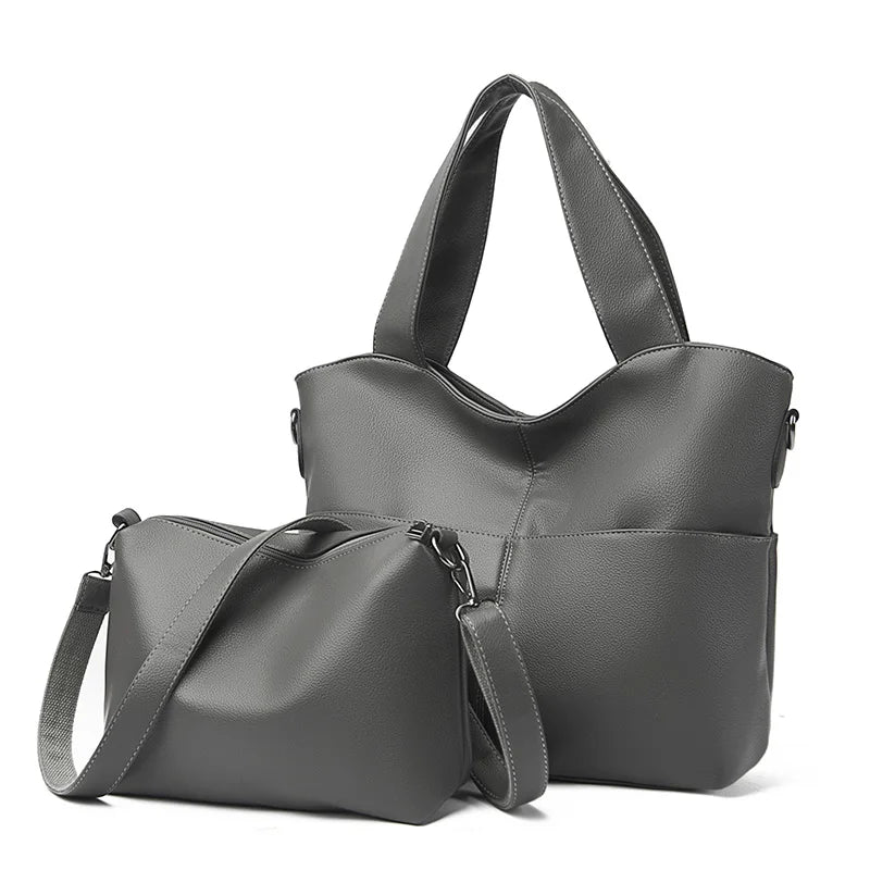 Large Capacity Soft Leather Women Shoulder Crossbody Bags High Quality Female Purses and Handbags Luxury Designer Messenger Bags