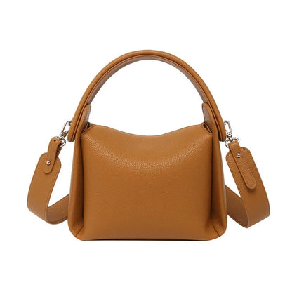 Large Capacity Solft Leather Handbags 2024 New Simple All-match Pillow Bag Female Solid Elegant Commuter Purses Clutch Bolsas