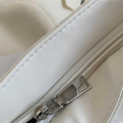 Large Capacity Tote Women's Fashion PU Commuter Female Simple Solid Color Rhombus Shoulder Bag Ladies All-match Casual