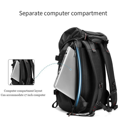 Large Capacity Travel Backpack for Men High Quality Backpacks Light-weight Outdoor Hiking Mountaineering Photography Laptop Bag