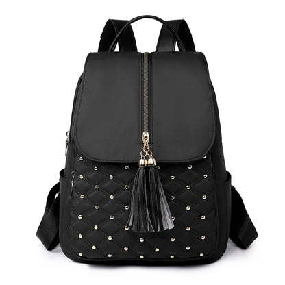 Large Capacity Travel Bagpack Solid Color Shoulder Bag High Quality Nylon Cloth Racksack Backpacks for Women Free Shipping Offer