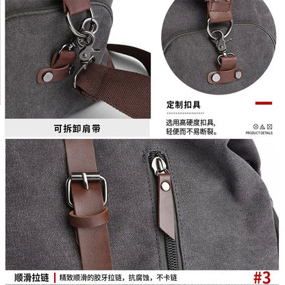 Large Capacity Travel Bags Handbags Luggage Canvas Bag Cut-proof Overnight Travel Bags Shoulder Bags Dropshipping