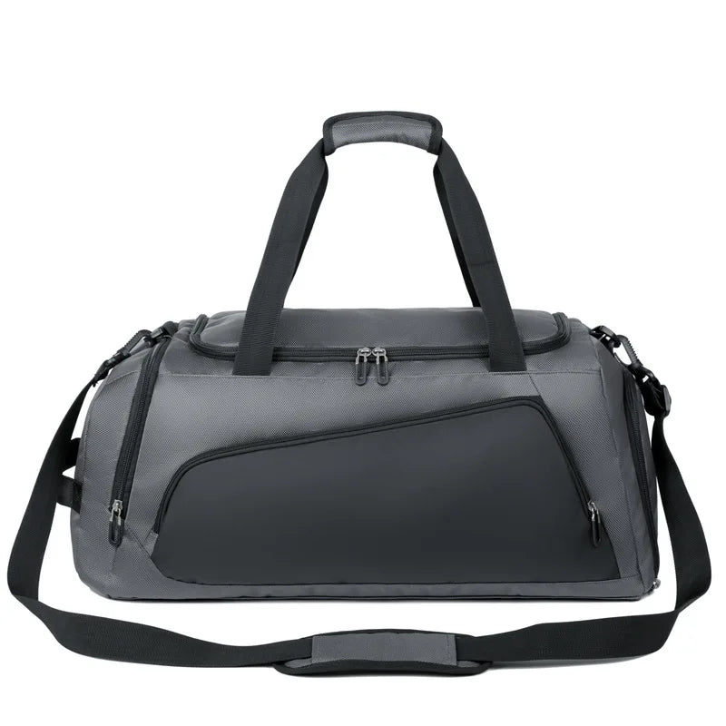 Large Capacity Travel Bags for Men Waterproof Duffle Bags Hand Luggage Bags Sports Gym Bag Shoulder Bags With Shoes Compartment