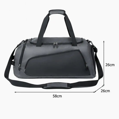 Large Capacity Travel Bags for Men Waterproof Duffle Bags Hand Luggage Bags Sports Gym Bag Shoulder Bags With Shoes Compartment