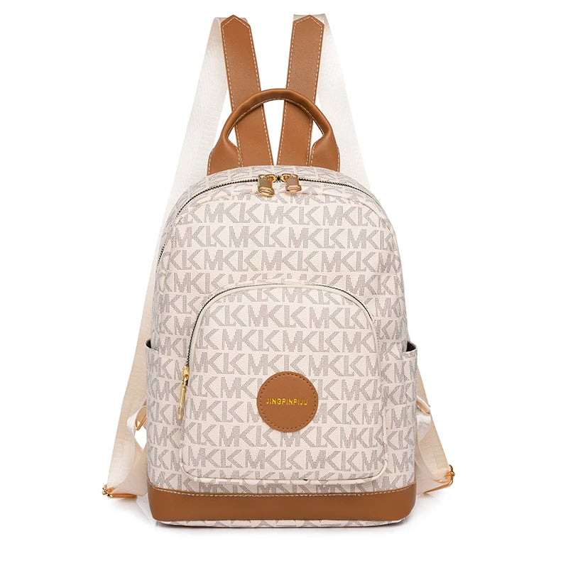 Large Capacity Women Backpack Purses High Quality Leather Female Vintage Bag School Bags Travel Bagpack Ladies Bookbag Rucksacks