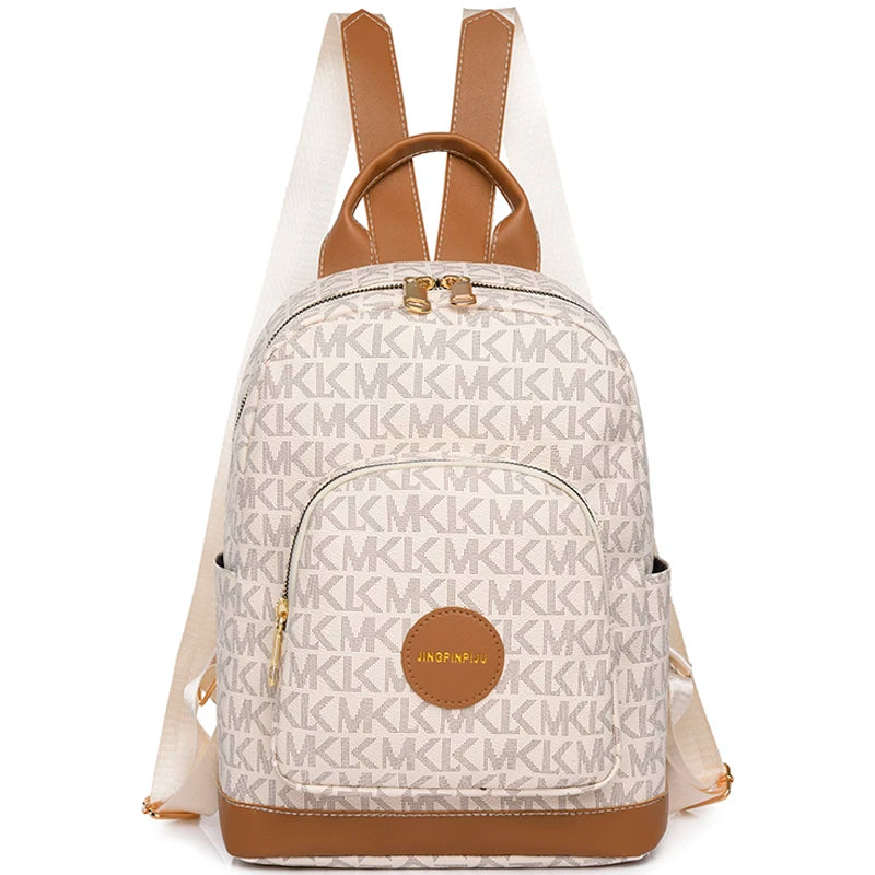 Large Capacity Women Backpack Purses High Quality Leather Female Vintage Bag School Bags Travel Bagpack Ladies Bookbag Rucksacks
