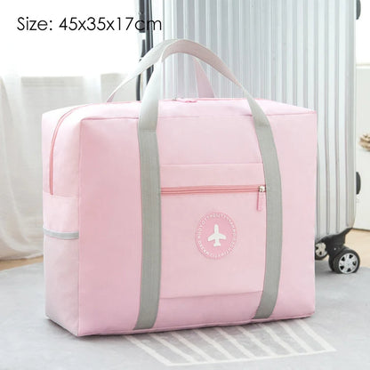 Large Capacity Women Travel Bags Waterproof Luggage Tote Handbag Travel Duffle Bag Gym Yoga Sports Storage Shoulder Bag For Men