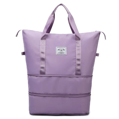 Large Capacity Women Travel Bags Waterproof Luggage Tote Handbag Travel Duffle Bag Gym Yoga Sports Storage Shoulder Bag For Men