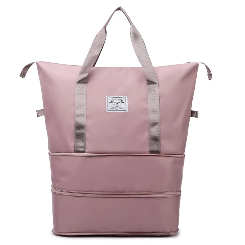 Large Capacity Women Travel Bags Waterproof Luggage Tote Handbag Travel Duffle Bag Gym Yoga Sports Storage Shoulder Bag For Men