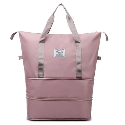 Large Capacity Women Travel Bags Waterproof Luggage Tote Handbag Travel Duffle Bag Gym Yoga Sports Storage Shoulder Bag For Men