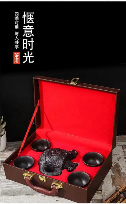 Large Capacity Yixing Zhu Ni Flower Tea Kettle Large Purple Sand Teapot Chinese Tea Set Handmade Ceramic Tea Pot